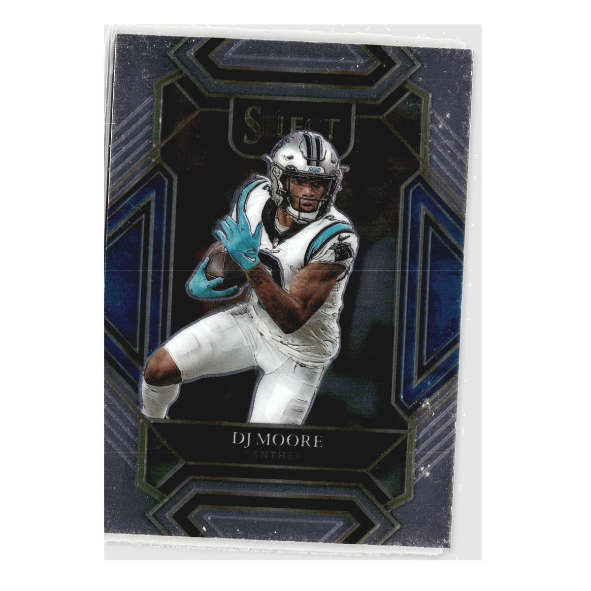 DJ Moore #207 2021 Panini Select Carolina Panthers