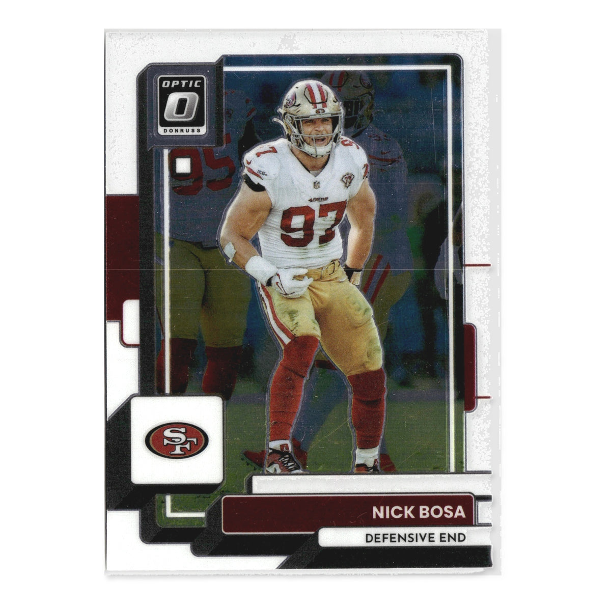 Nick Bosa #175 2022 Donruss Optic San Francisco 49ers