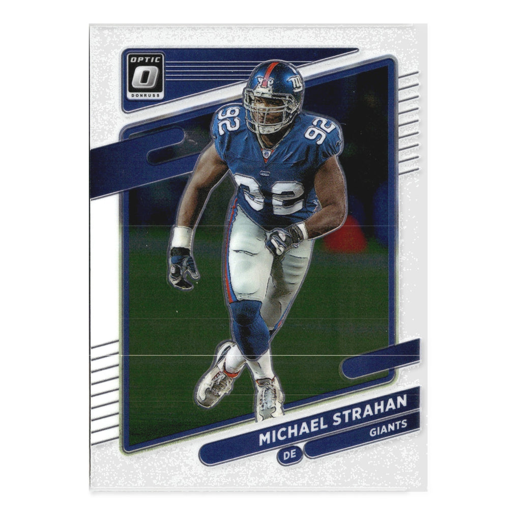 Michael Strahan #18 2021 Donruss Optic New York Giants