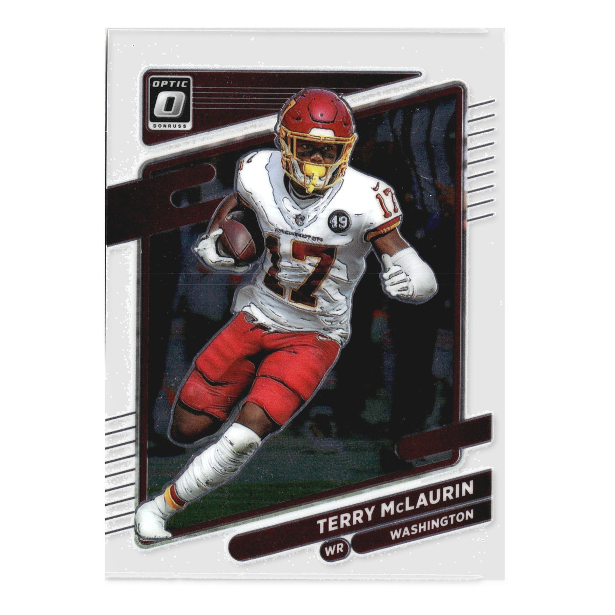 Terry McLaurin #1 2021 Donruss Optic Washington Football Team