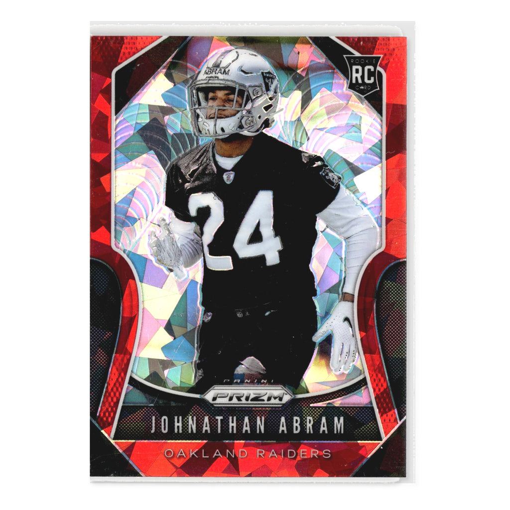 Johnathan Abram #319 Red Ice 2019 Panini Prizm Oakland Raiders RC