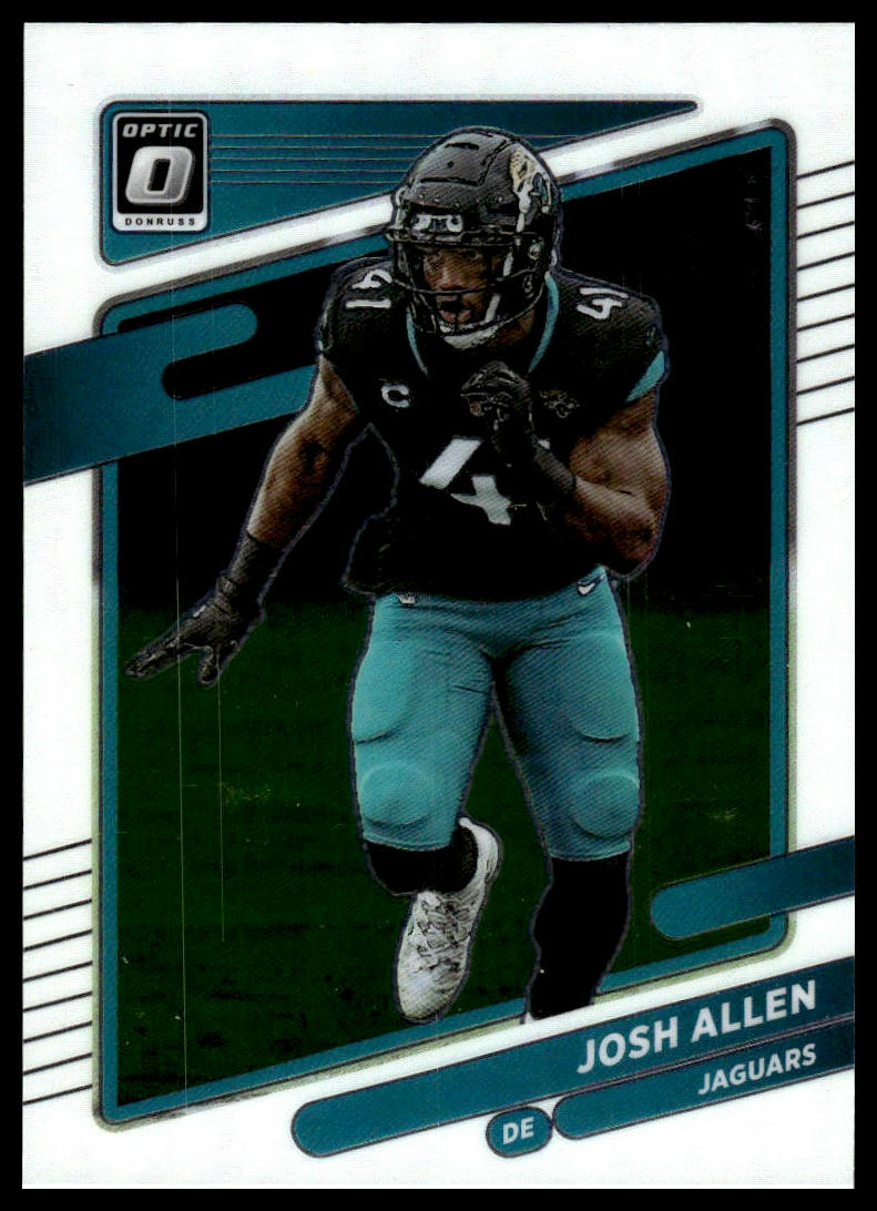 Josh Allen #118 2021 Donruss Optic Jacksonville Jaguars