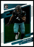 Josh Allen #118 2021 Donruss Optic Jacksonville Jaguars