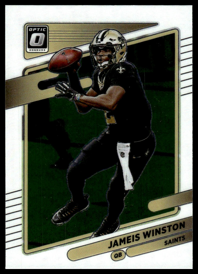 Jameis Winston #165 2021 Donruss Optic New Orleans Saints