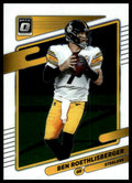 Ben Roethlisberger #148 2021 Donruss Optic Pittsburgh Steelers