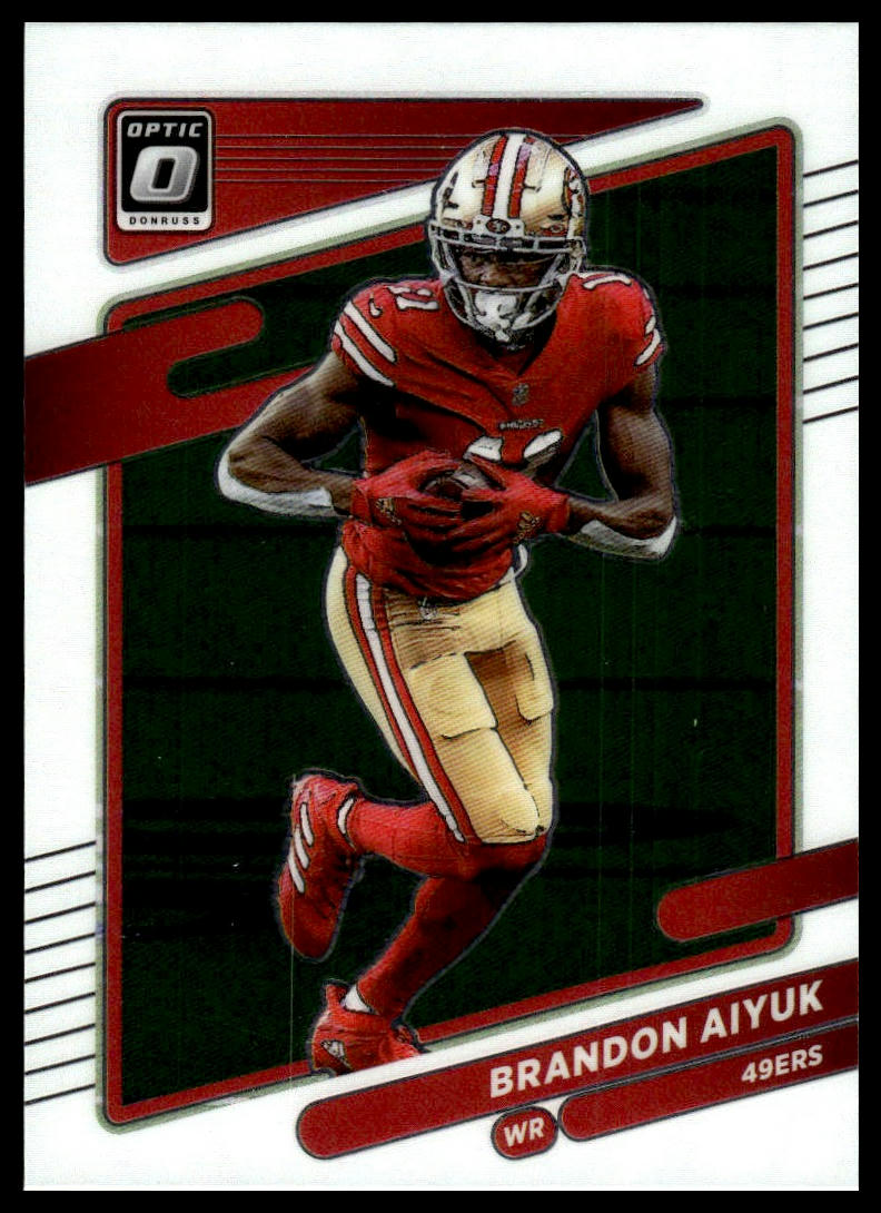Brandon Aiyuk #189 2021 Donruss Optic San Francisco 49ers