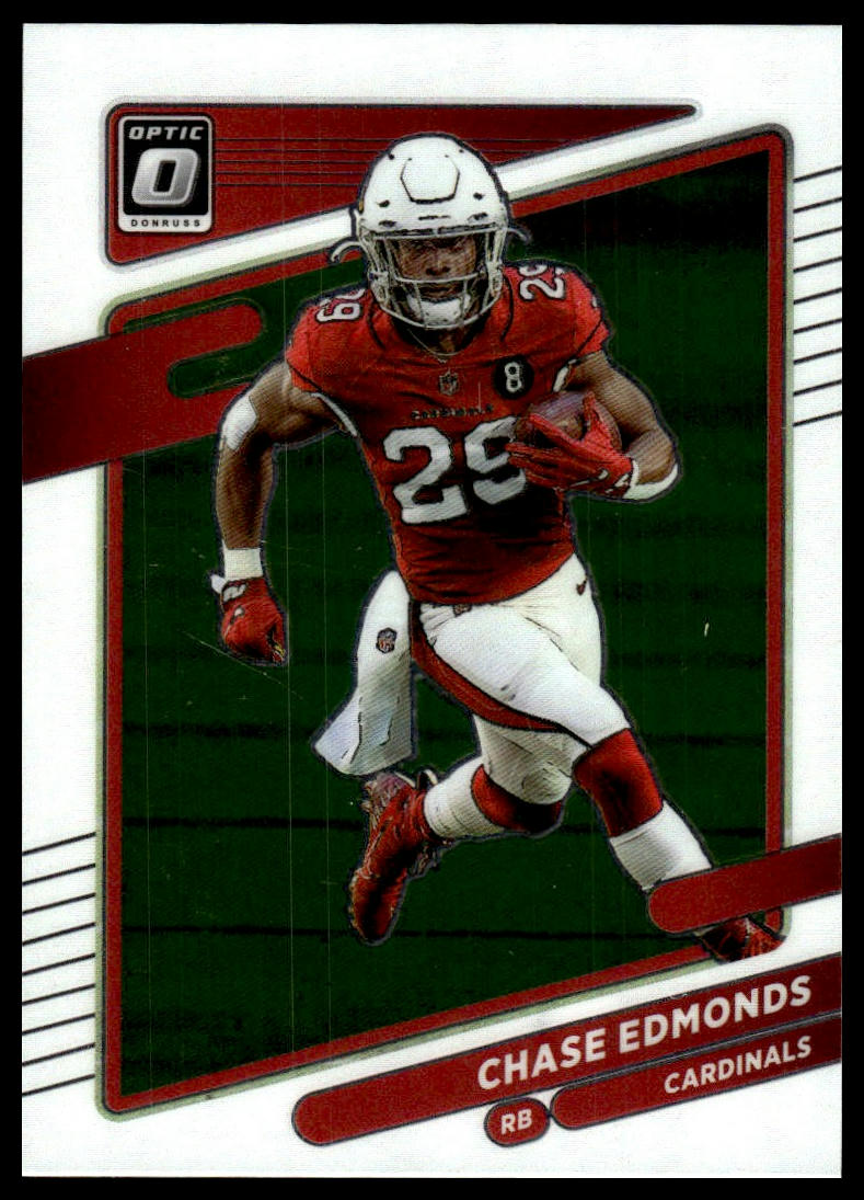 Chase Edmonds #179 2021 Donruss Optic Arizona Cardinals