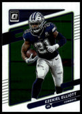 Ezekiel Elliott #23 2021 Donruss Optic Dallas Cowboys