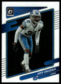 Jeff Okudah #86 2021 Donruss Optic Detroit Lions