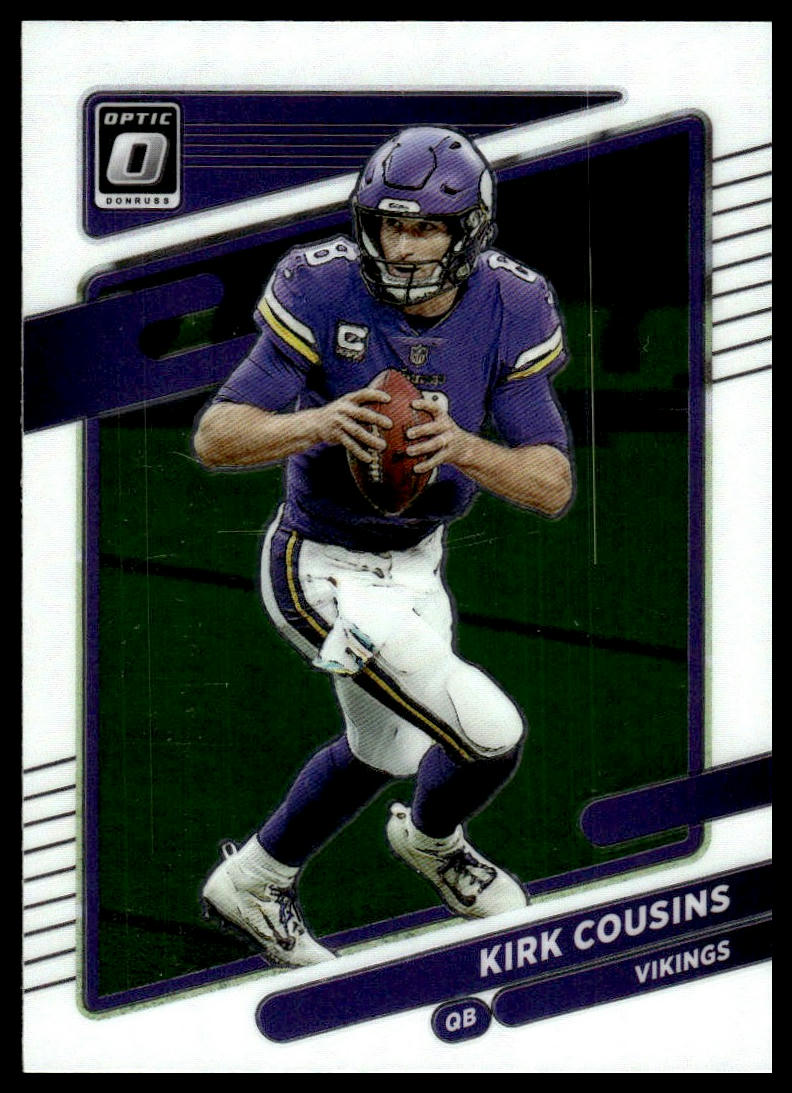 Kirk Cousins #97 2021 Donruss Optic Minnesota Vikings