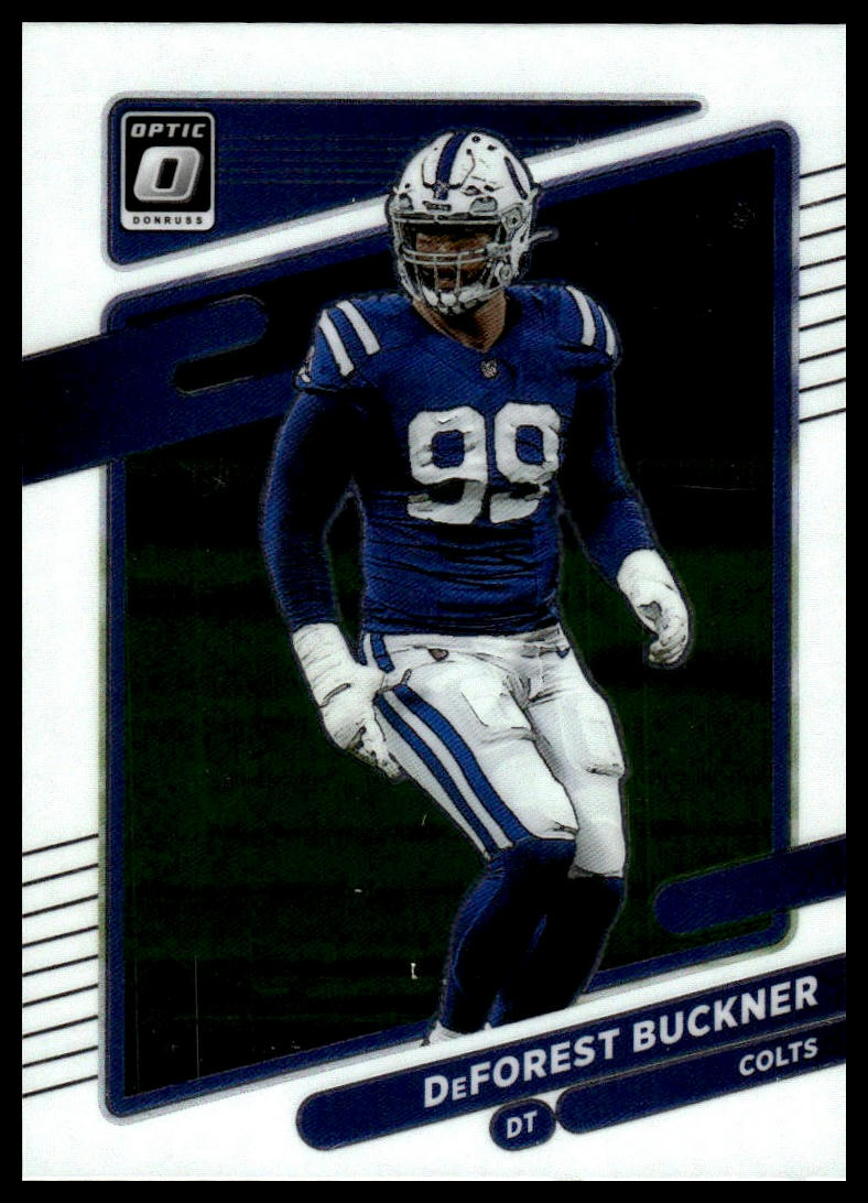 DeForest Buckner #111 2021 Donruss Optic Indianapolis Colts
