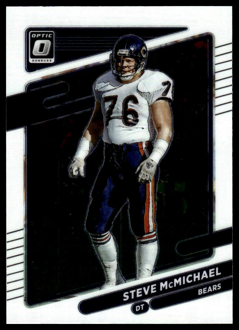 Steve McMichael #81 2021 Donruss Optic Chicago Bears