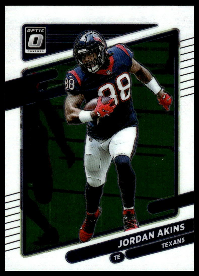Jordan Akins #103 2021 Donruss Optic Houston Texans