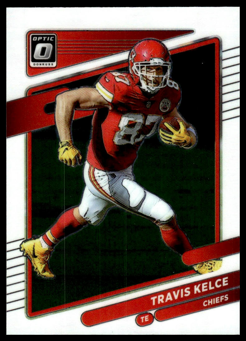 Travis Kelce #33 2021 Donruss Optic Kansas City Chiefs