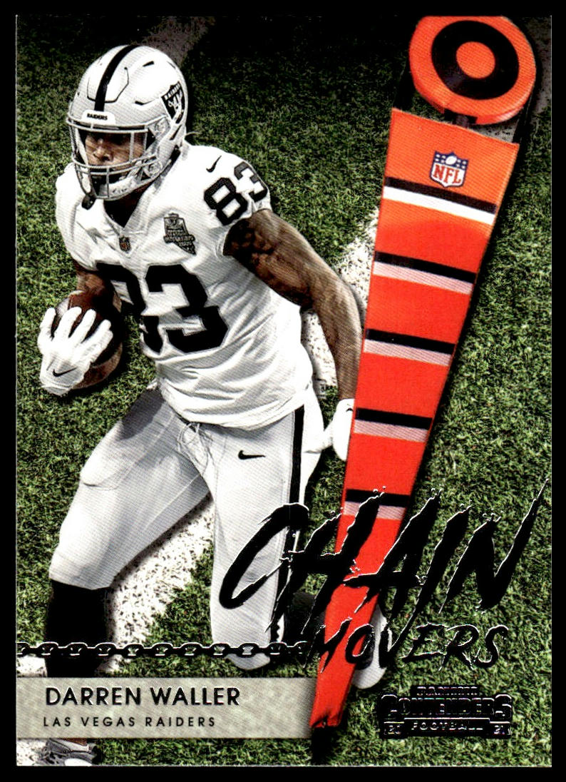 Darren Waller #CM-DWA Chain Movers 2021 Panini Contenders Las Vegas Raiders