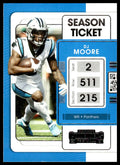 DJ Moore #14 2021 Panini Contenders Carolina Panthers