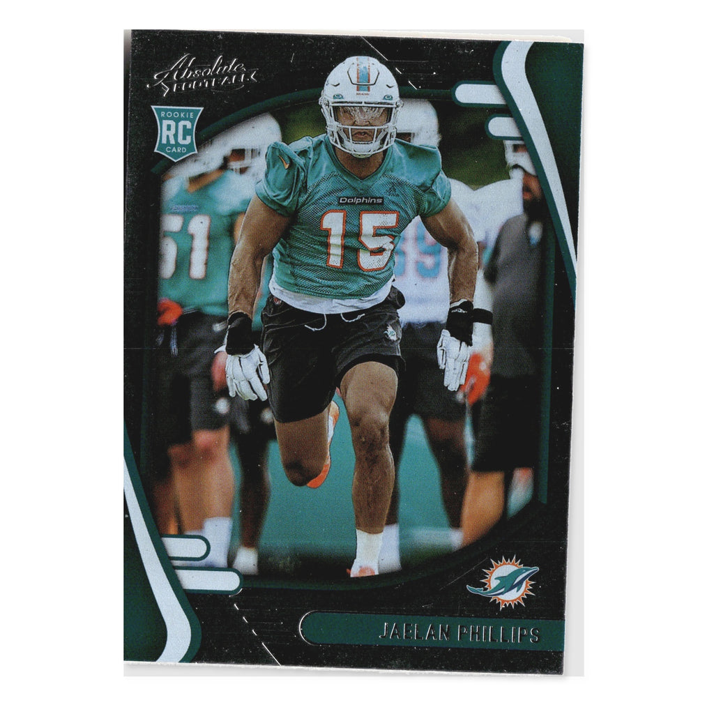 Jaelan Phillips #154 Retail 2021 Panini Absolute Miami Dolphins RC