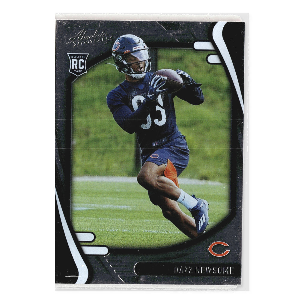 Dazz Newsome #184 Retail 2021 Panini Absolute Chicago Bears RC