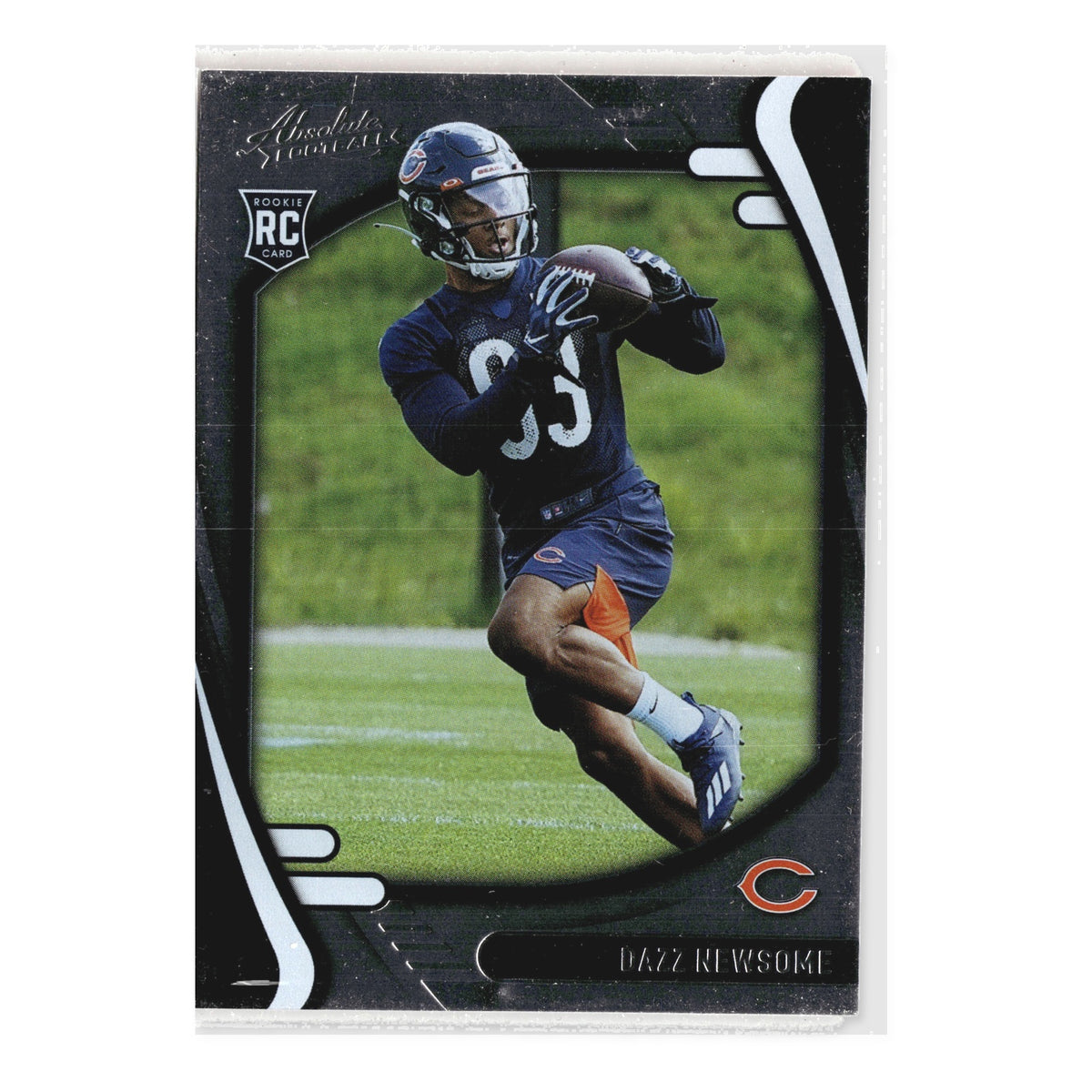 Dazz Newsome #184 Retail 2021 Panini Absolute Chicago Bears RC