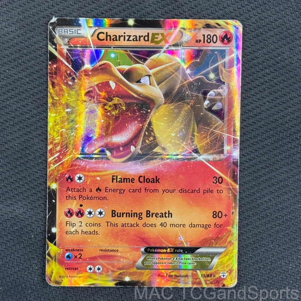Charizard EX 11/83 Holo Generations Pokemon TCG HP