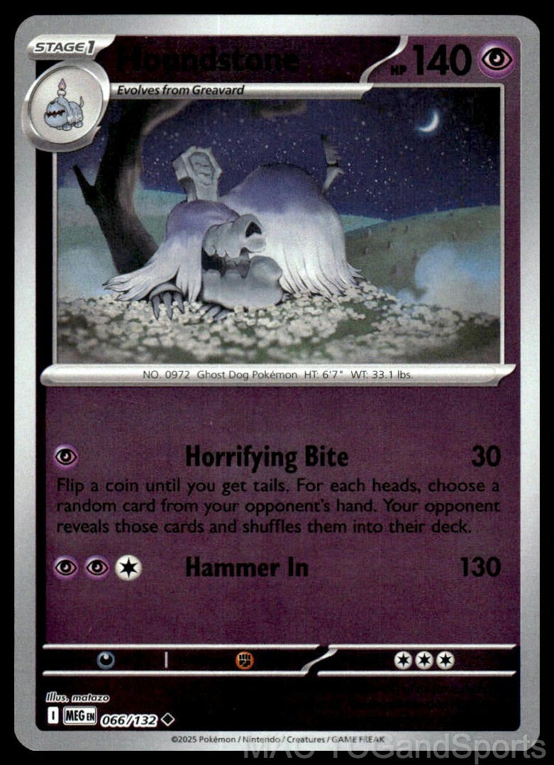 Houndstone 066/132 Reverse Holo