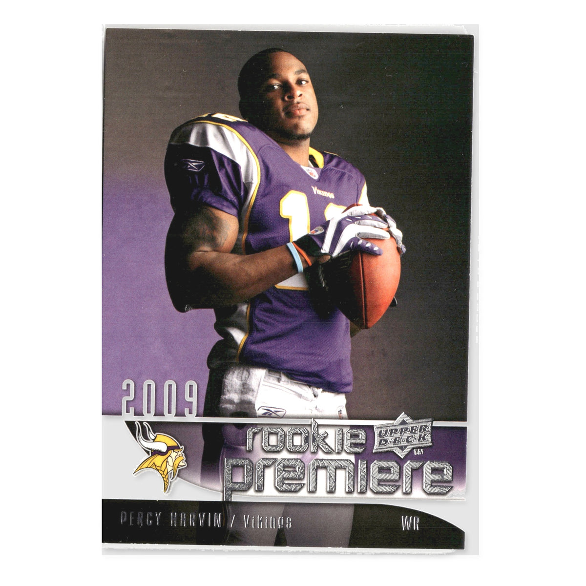 Percy Harvin #25 2009 Rookie Premiere Box Set Minnesota Vikings