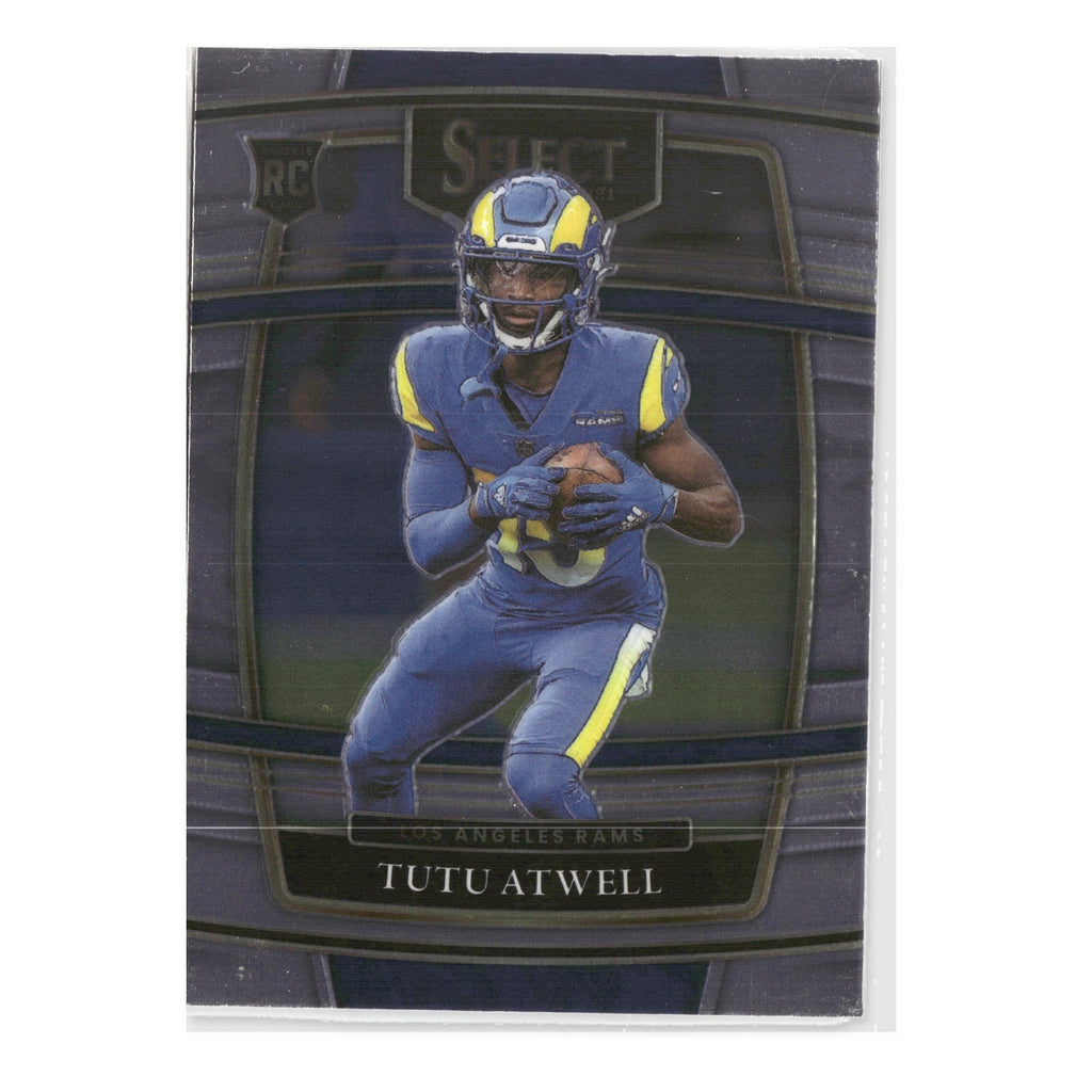 Tutu Atwell #61 2021 Panini Select Los Angeles Rams RC