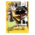 T.J. Watt #TS-8 Time Stamped 2022 Panini Prestige Pittsburgh Steelers
