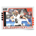 Baker Mayfield #C-BM Celebration 2022 Score Cleveland Browns