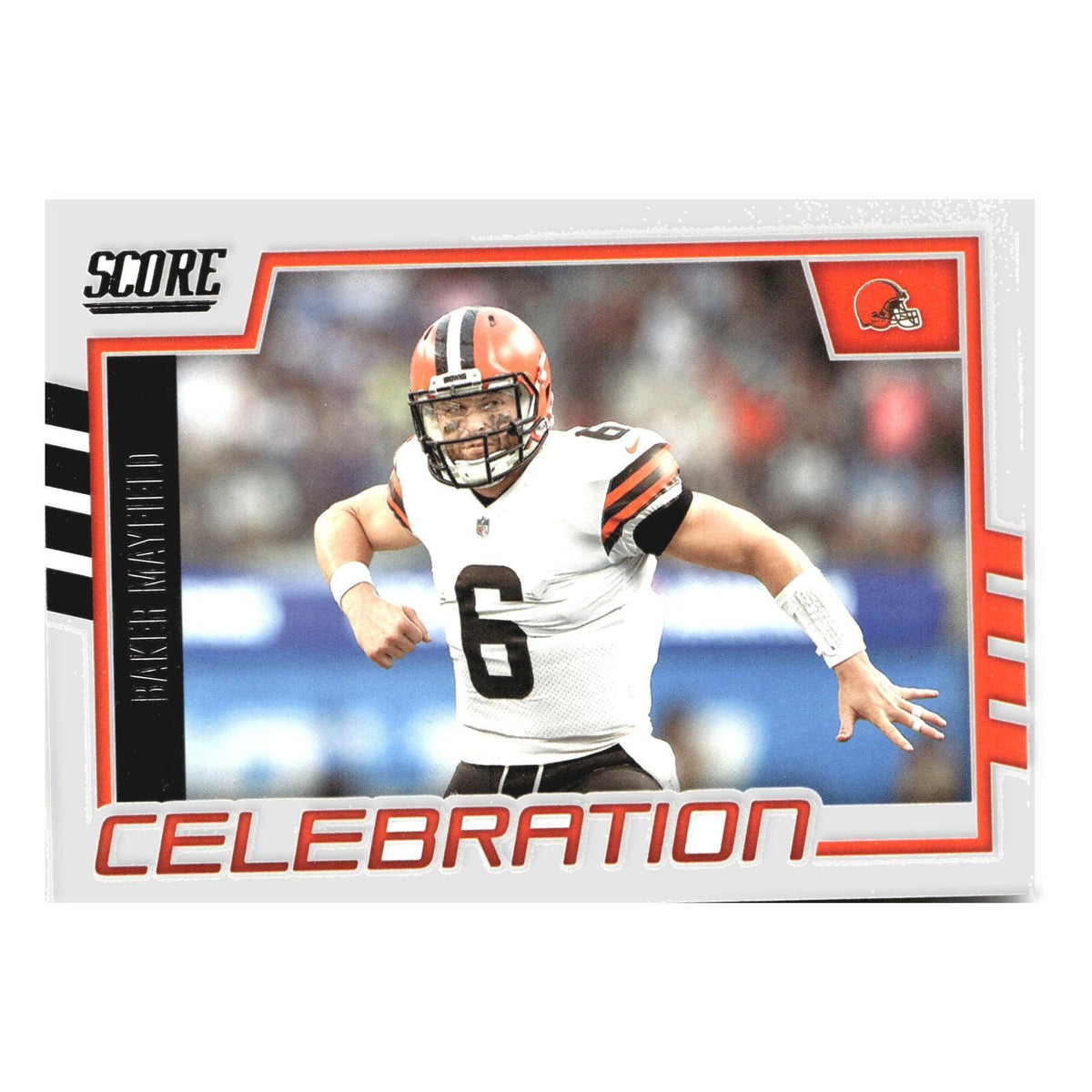 Baker Mayfield #C-BM Celebration 2022 Score Cleveland Browns