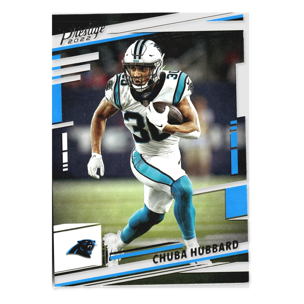 Chuba Hubbard #41 2022 Panini Prestige Carolina Panthers