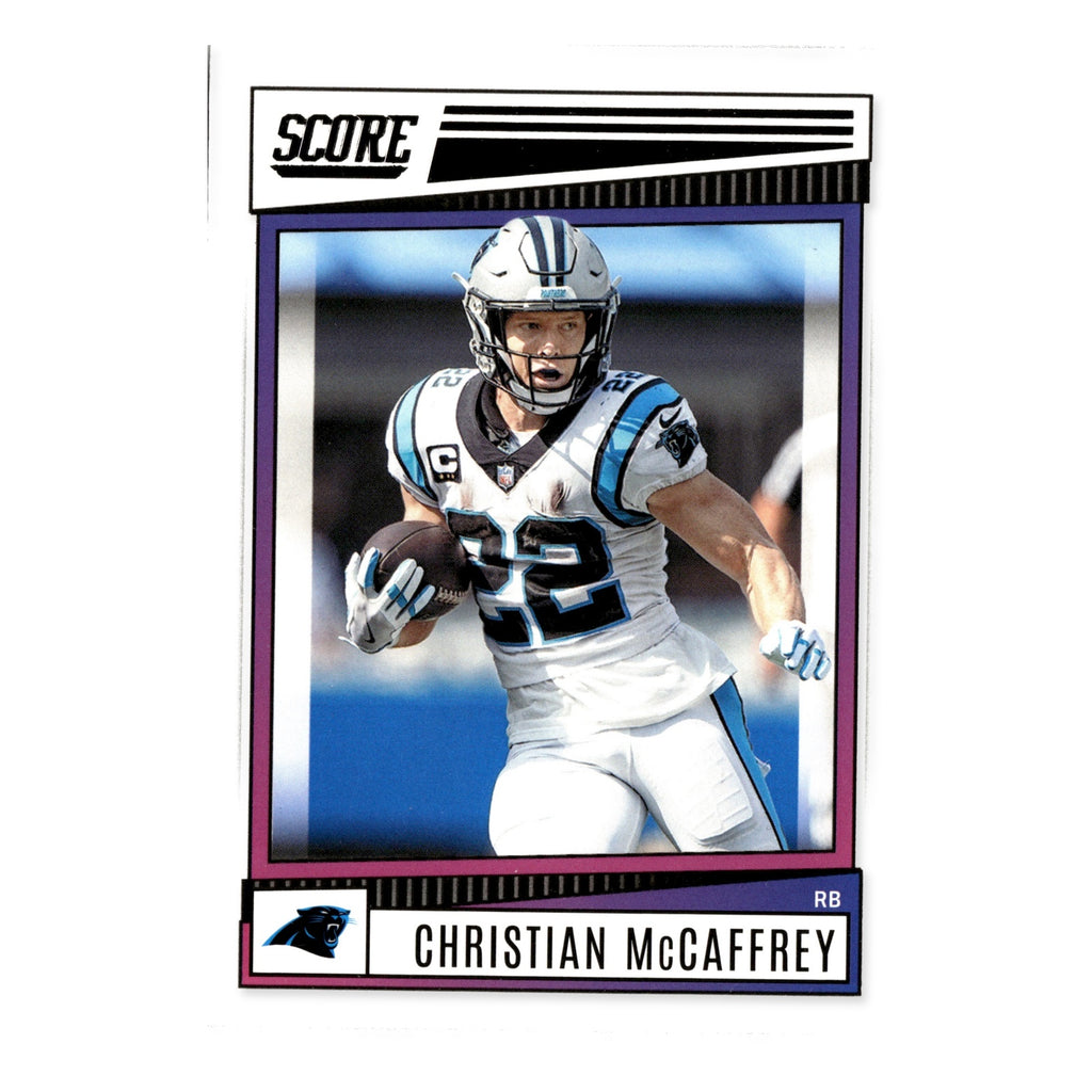 Christian McCaffrey #49 2022 Score Carolina Panthers