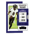 Lamar Jackson #7 2021 Panini Contenders Baltimore Ravens