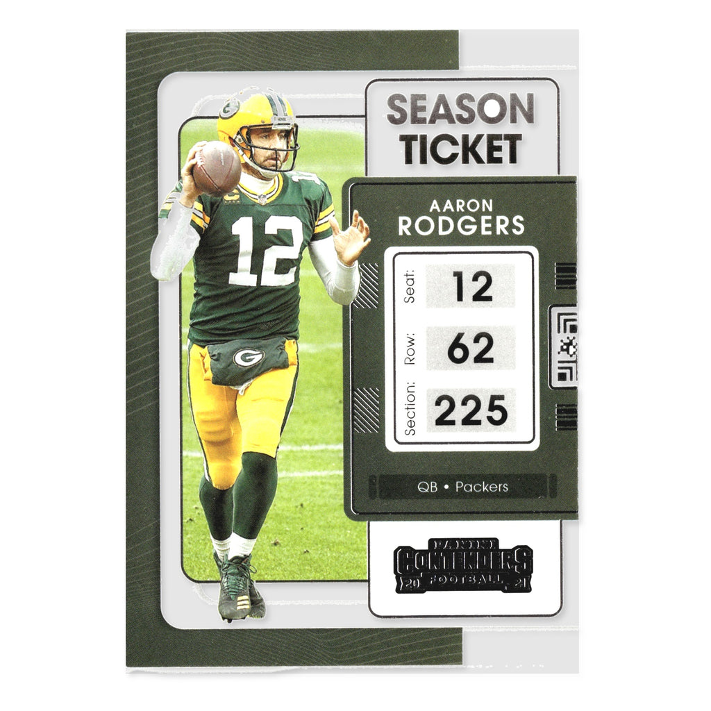 Aaron Rodgers #34 2021 Panini Contenders Green Bay Packers