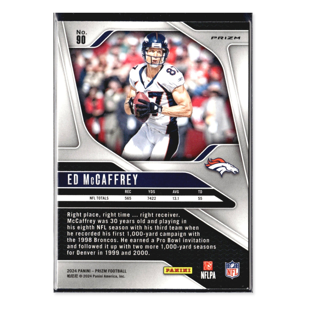 Ed McCaffrey #90 Pink 2024 Panini Prizm Denver Broncos