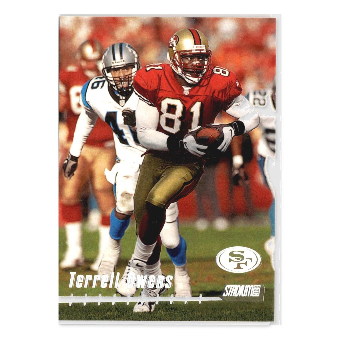 Terrell Owens #8 1999 Stadium Club San Francisco 49ers