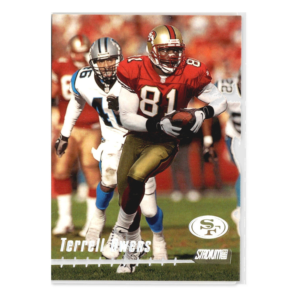 Terrell Owens #8 1999 Stadium Club San Francisco 49ers