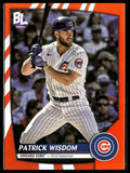 Patrick Wisdom #132 Electric Orange 2023 Topps Big League Chicago Cubs