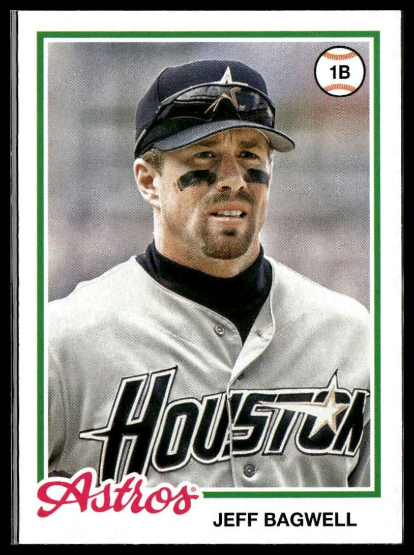 Jeff Bagwell #197 2022 Topps Archives Houston Astros