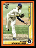 Devin Williams #291 Orange 2021 Topps Big League Milwaukee Brewers