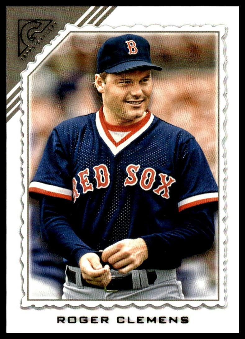 Roger Clemens #182 2022 Topps Gallery Boston Red Sox
