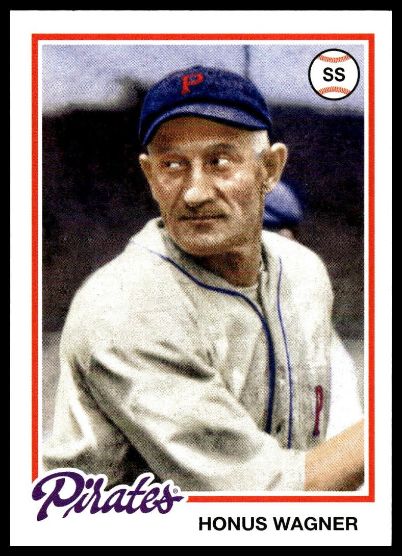 Honus Wagner #154 2022 Topps Archives Pittsburgh Pirates