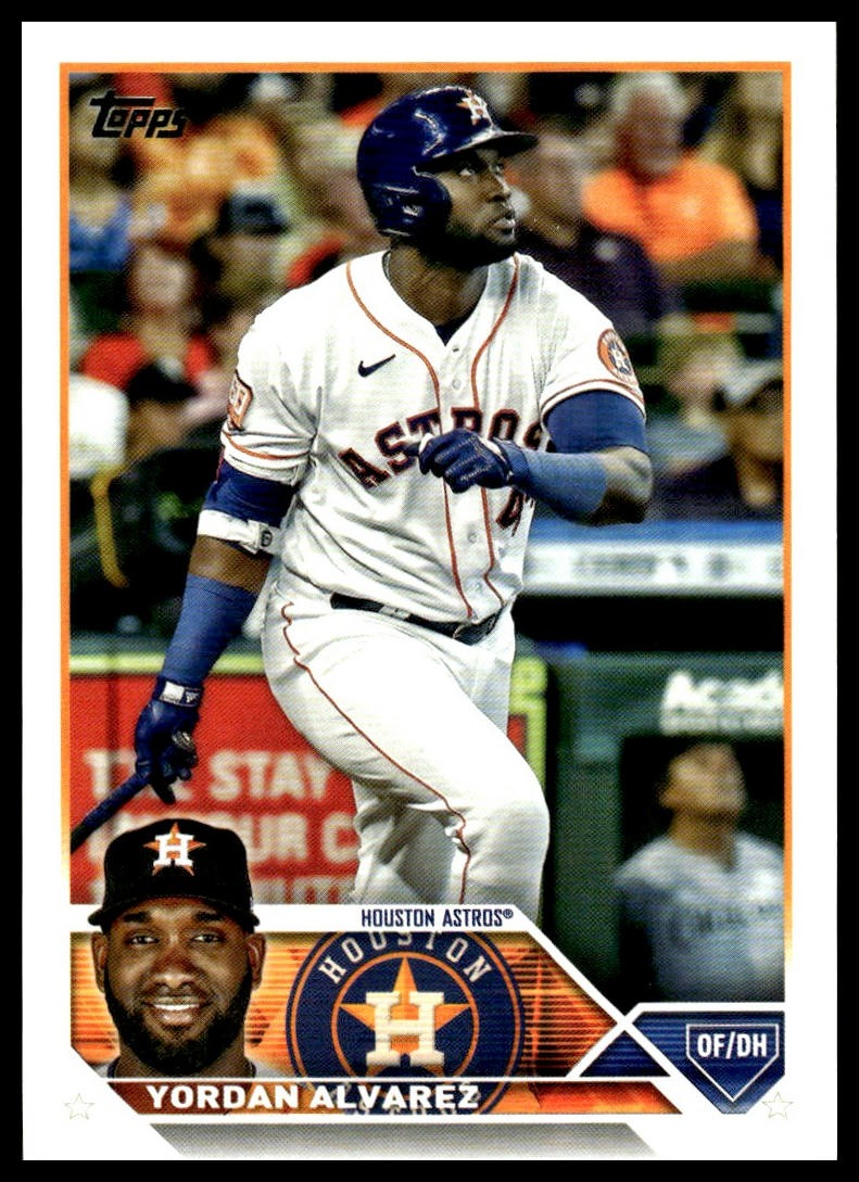 Yordan Alvarez #181 2023 Topps Houston Astros