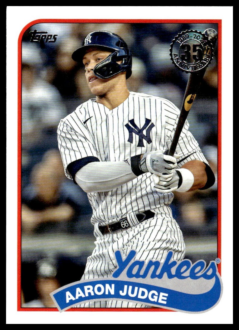 Aaron Judge #89B-31 1989 Topps Baseball 35th Anniversary 2024 Topps Yankees