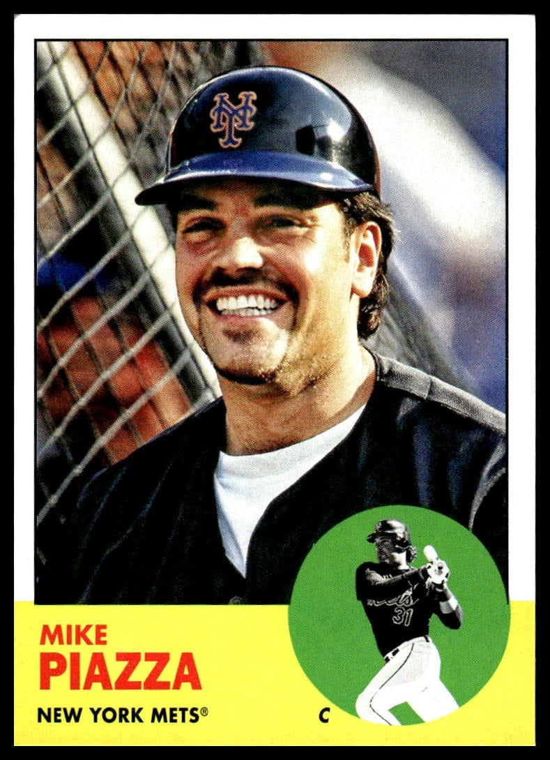 Mike Piazza #7 2022 Topps Archives New York Mets
