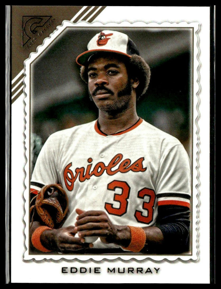 Eddie Murray #162 2022 Topps Gallery Baltimore Orioles