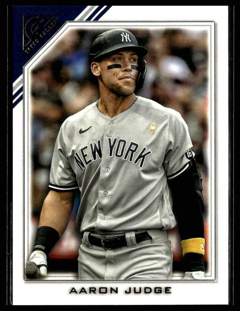 Aaron Judge #43 2022 Topps Gallery New York Yankees