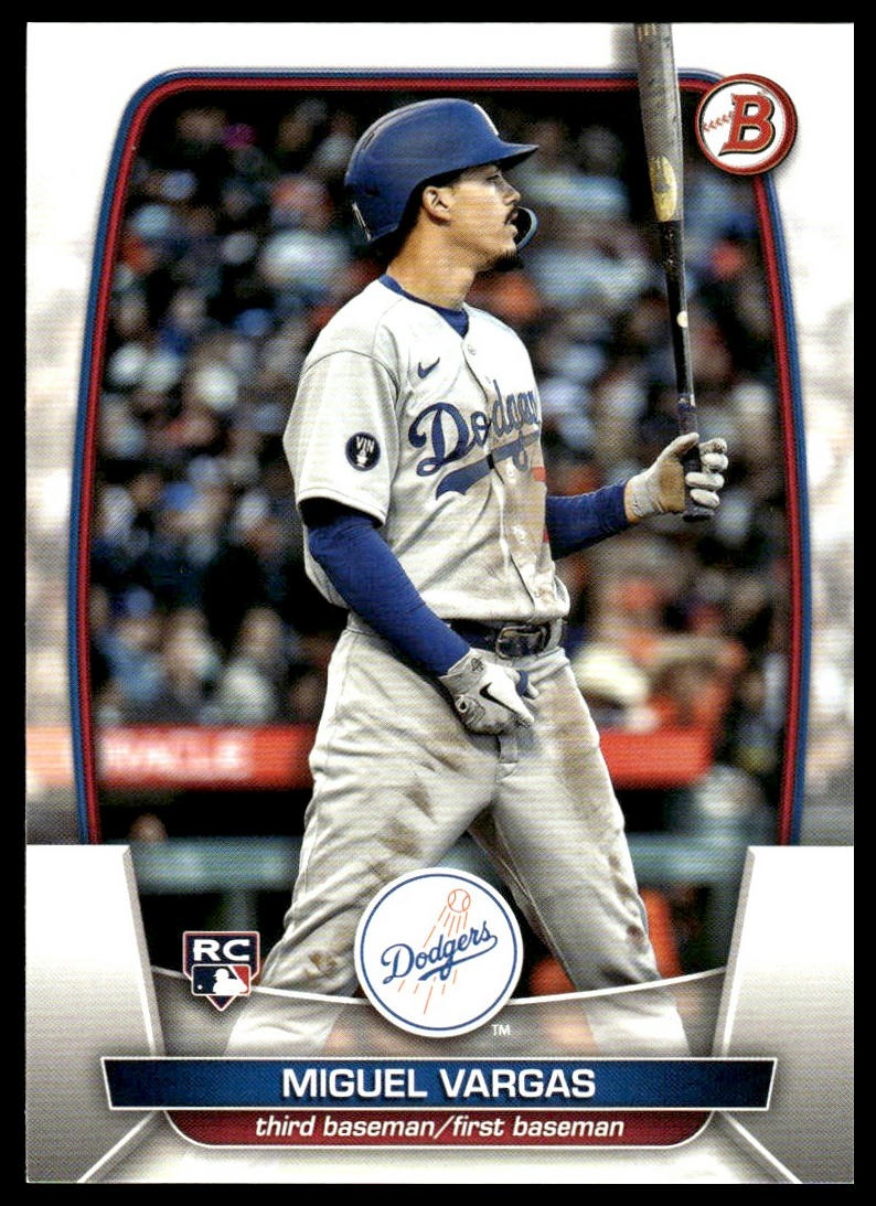 Miguel Vargas #88 2023 Bowman Los Angeles Dodgers RC