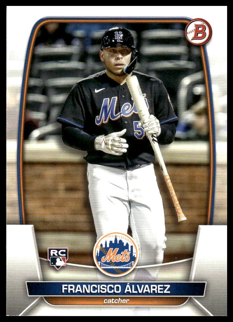 Francisco Alvarez #49 2023 Bowman New York Mets RC