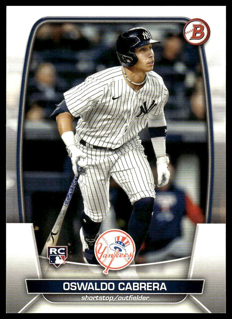 Oswaldo Cabrera #32 2023 Bowman New York Yankees RC